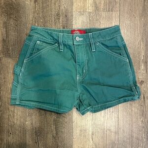 DICKIES teal shorts, size 25
